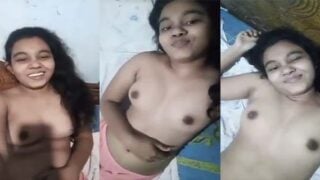 Lankan Village Girl Topless Nude Selfie Leaked MMS